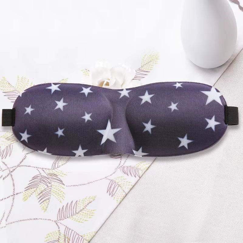 Ultimate 3D Sleeping Eye Mask - Soft Padded Travel Blindfold for Restful Sleep and Relaxation